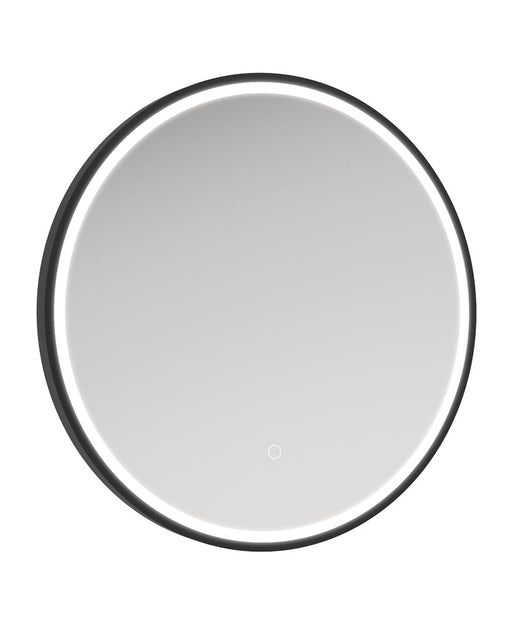 Sonas Astrid Beam Round Metal Frame Illuminated LED Mirror
