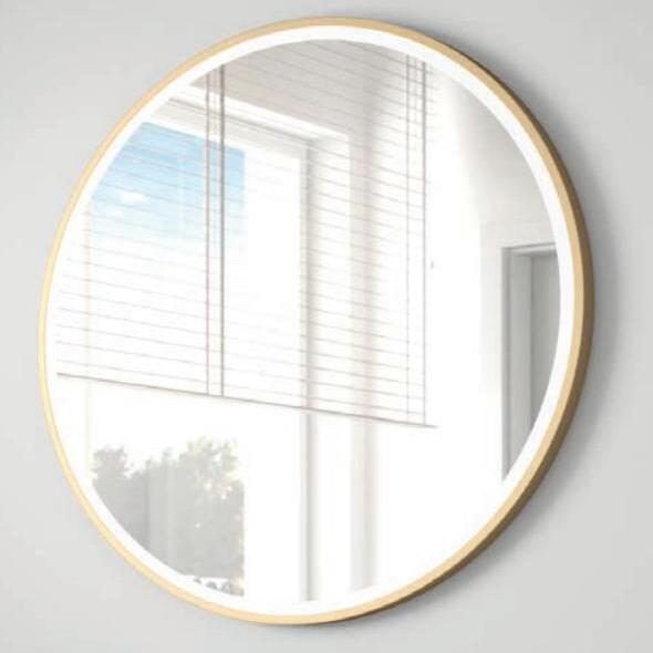 Sonas Astrid Beam Round Illuminated LED Mirror with Demister