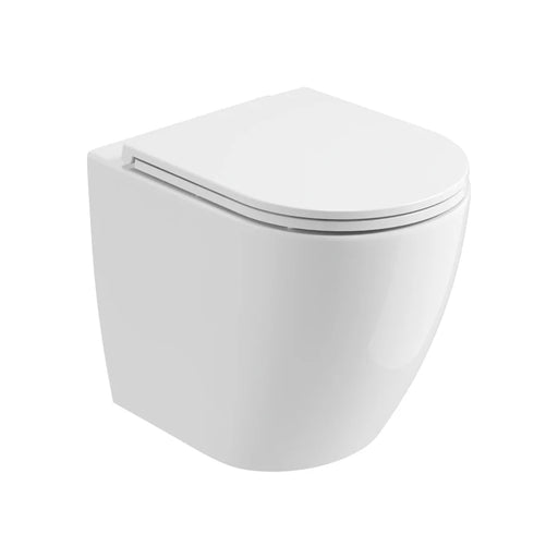 Sonas Avanti Rimless Back To Wall Toilet And Soft Close Seat