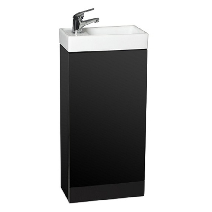 Sonas Basle 400mm Floorstanding Vanity Unit - Gloss Black