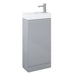 Sonas Basle 400mm Floorstanding Vanity Unit - Gloss Light