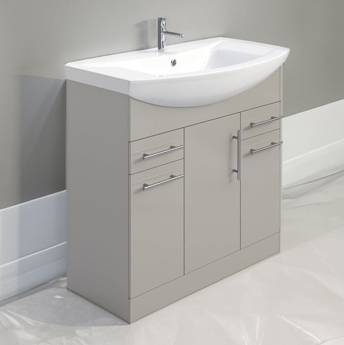 Sonas Belmont 3 Door And 2 Drawer Floorstanding Vanity Unit