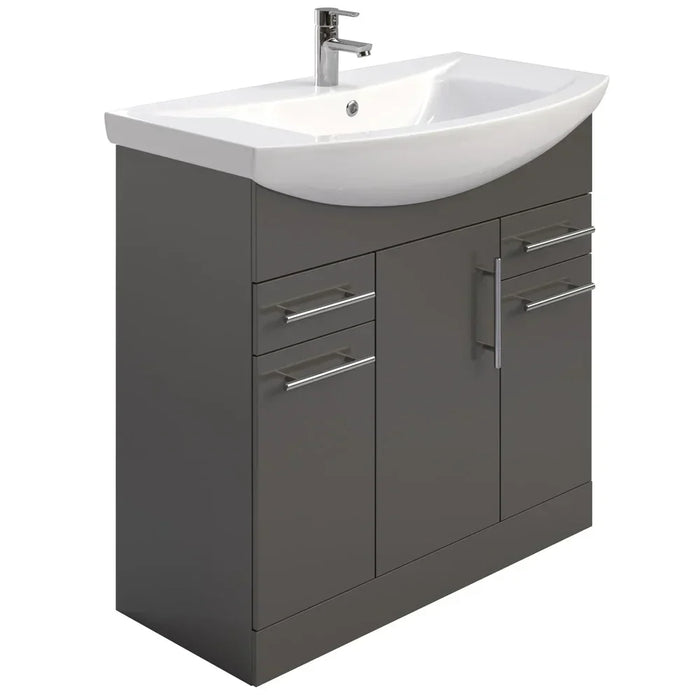 Sonas Belmont 3 Door And 2 Drawer Floorstanding Vanity Unit