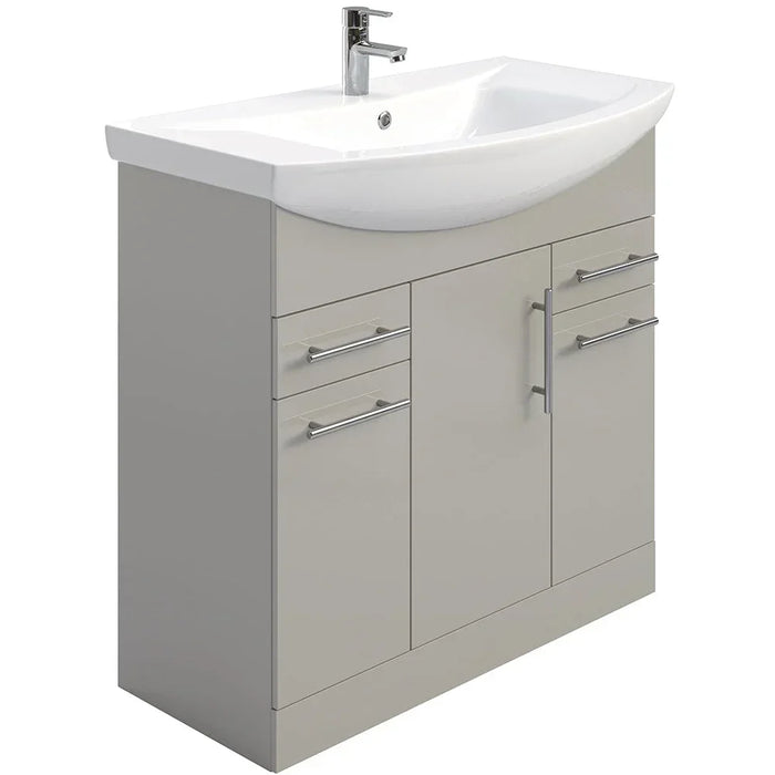 Sonas Belmont 3 Door And 2 Drawer Floorstanding Vanity Unit