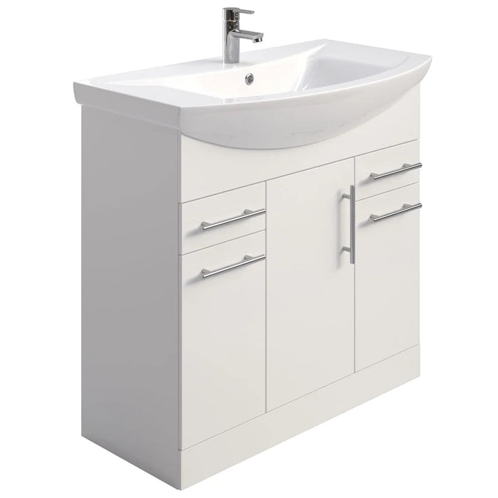 Sonas Belmont 3 Door And 2 Drawer Floorstanding Vanity Unit