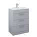 Sonas Belmont 3 Drawer Floorstanding Vanity Unit With Basin