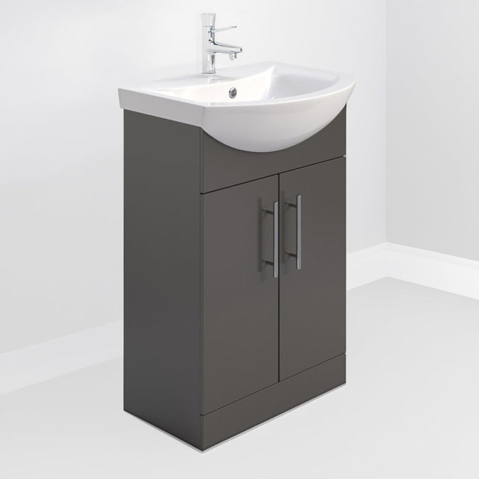 Sonas Belmont Door Floorstanding Vanity Unit With Basin