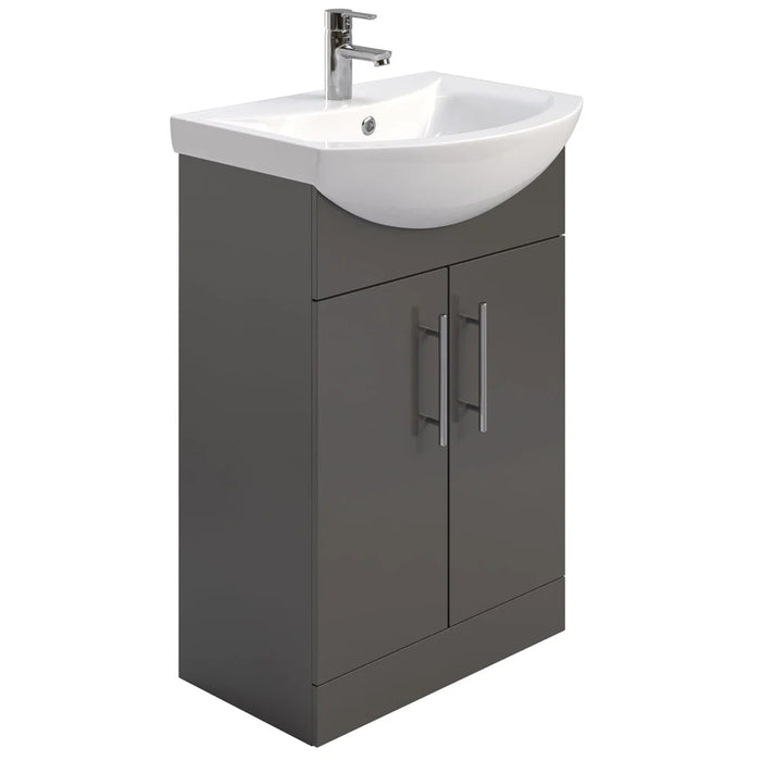 Sonas Belmont 1 Door Floorstanding Vanity Unit With Basin -