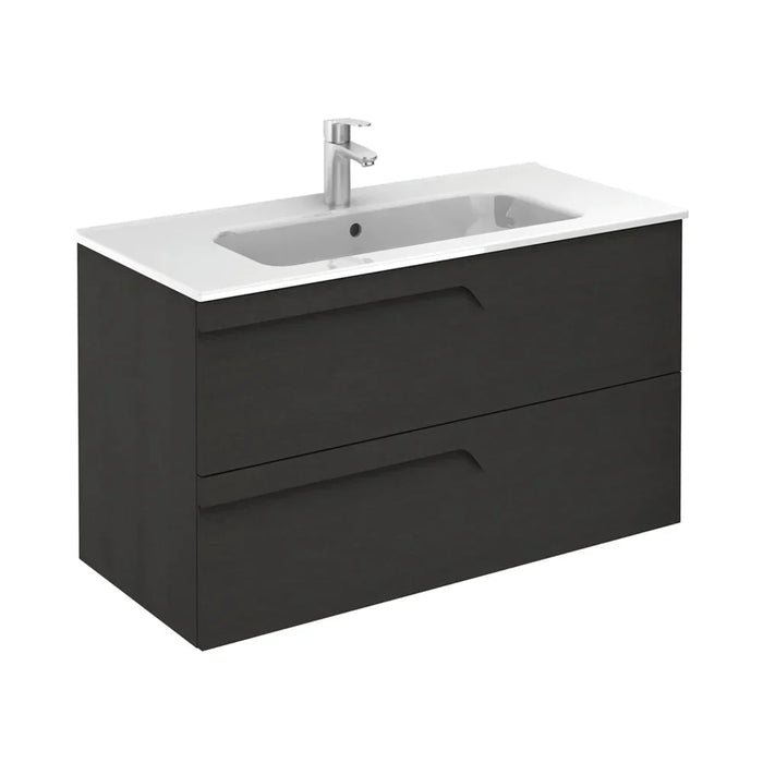 Sonas Brava Wall Hung Vanity Unit With Slim Basin - Nature