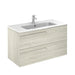 Sonas Brava Wall Hung Vanity Unit With Slim Basin - Nature