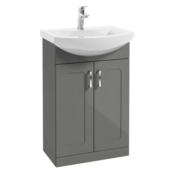 Sonas Bristol 2 Door Floorstanding vanity Unit With Basin -