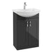 Sonas Bristol 2 Door Floorstanding vanity Unit With Basin -