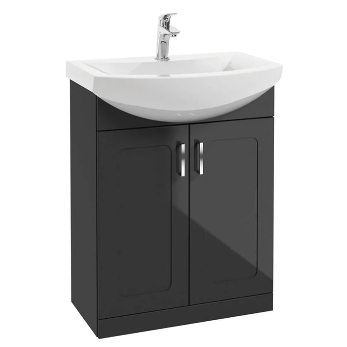 Sonas Bristol 2 Door Floorstanding vanity Unit With Basin -