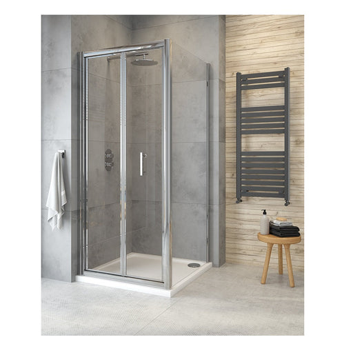 Sonas City Plus 6mm Bifold Shower Door With Side Panel