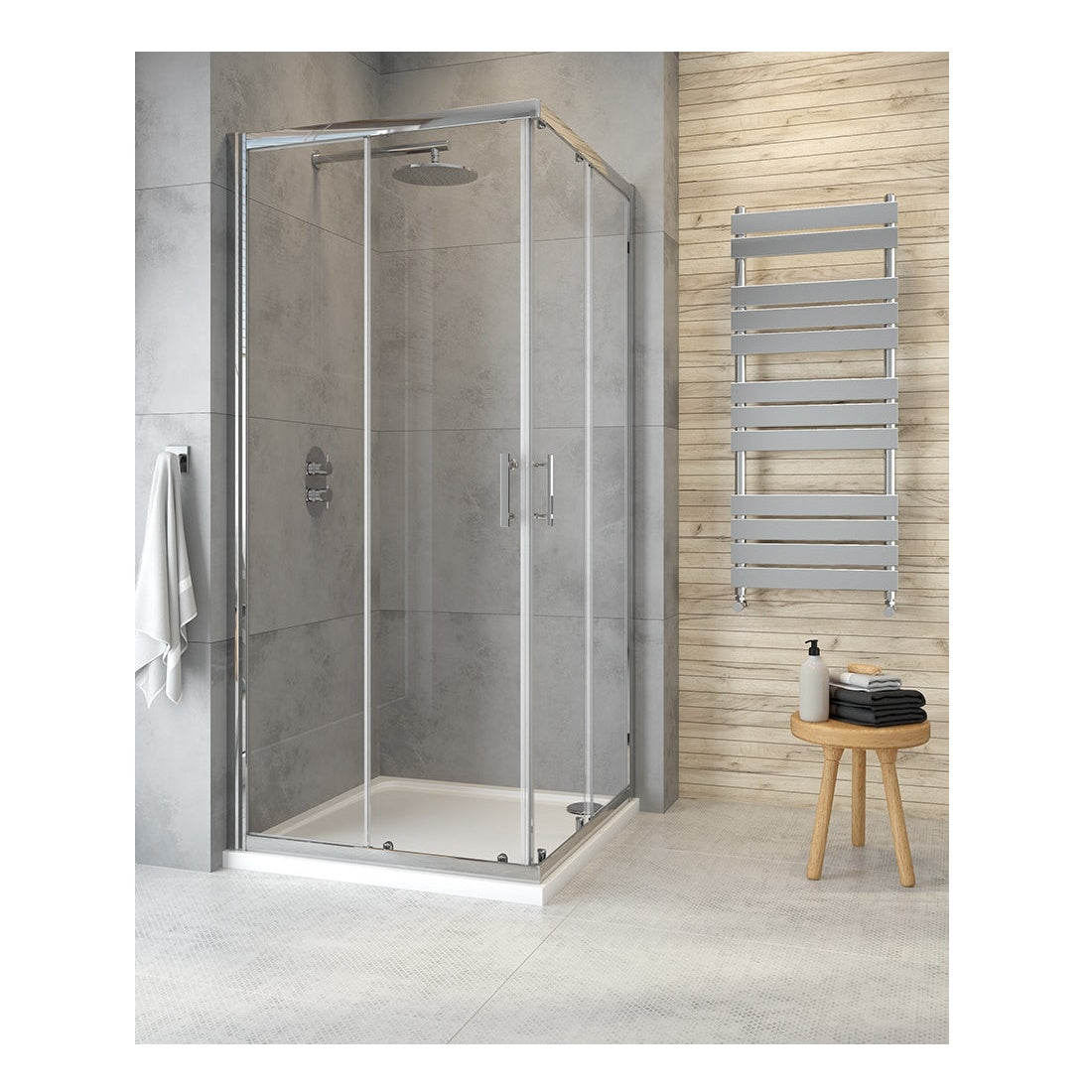 Corner Entry Shower Doors