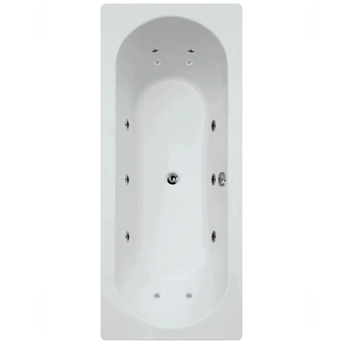 Sonas Clover 12 Jet Double Ended Bath - 1700mm X 700mm