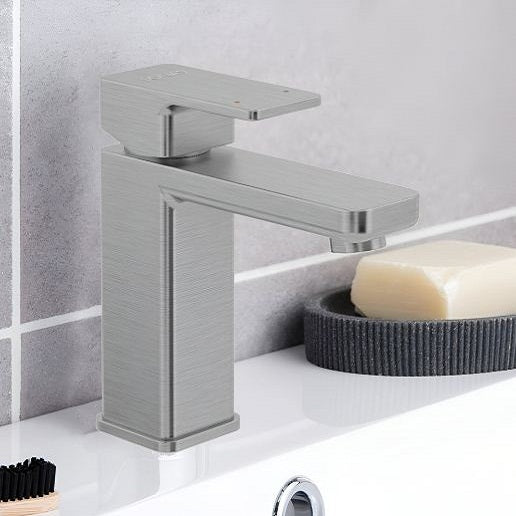 Sonas Contour Eco Flow Basin Mixer Tap With Mushroom Waste