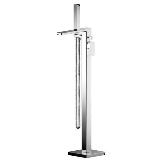 Sonas Contour Floor Standing Bath Shower Mixer Tap - Chrome