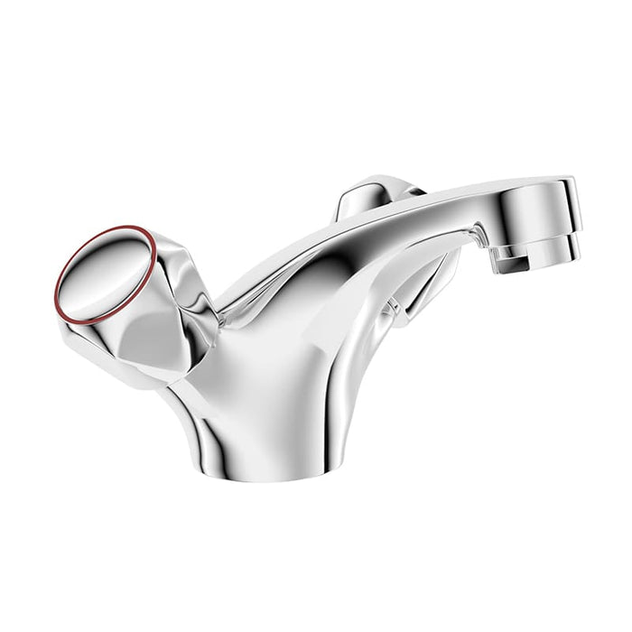 Sonas Contract Basin Mixer Tap with Free Waste - Chrome