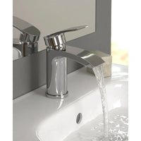 Sonas Corby Basin Mixer Tap With Click Clack Waste - Chrome
