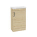 Sonas Corta 1 Door Compact Floorstanding Vanity Unit