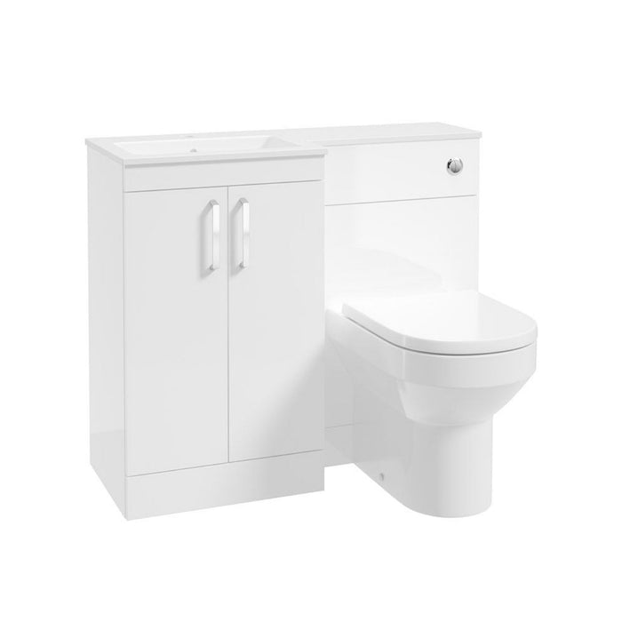 Sonas Corta 2 Door Combination Unit with Basin - Left