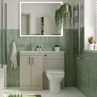 Sonas Corta 2 Door Combination Unit with Basin - Left Handed