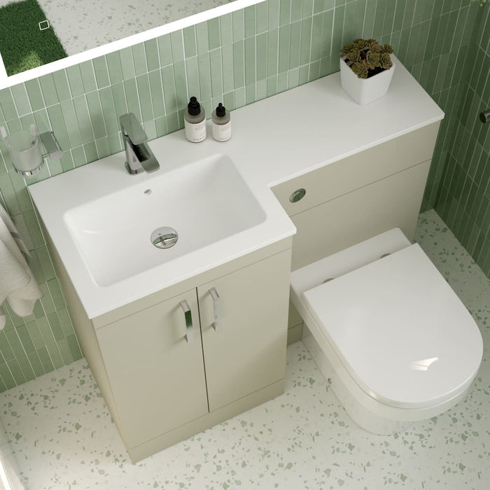Sonas Corta 2 Door Combination Unit with Basin - Left Handed