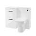 Sonas Corta 2 Drawer Combination Unit with Basin - Left
