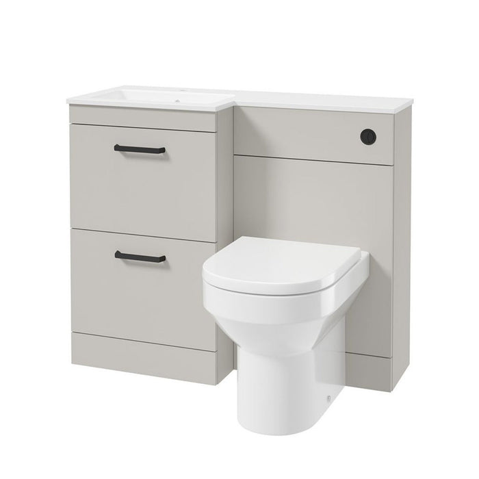 Sonas Corta 2 Drawer Combination Unit with Basin - Left