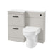 Sonas Corta 2 Drawer Combination Unit with Basin - Left