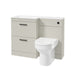Sonas Corta 2 Drawer Combination Unit with Basin - Left