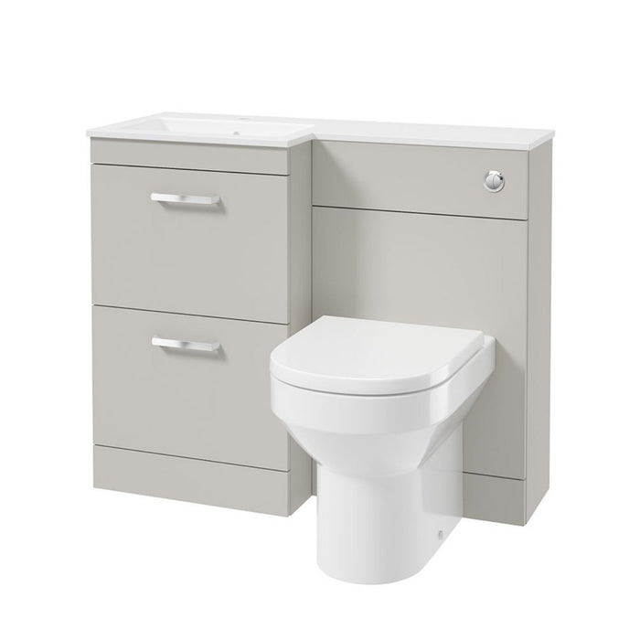 Sonas Corta 2 Drawer Combination Unit with Basin - Left