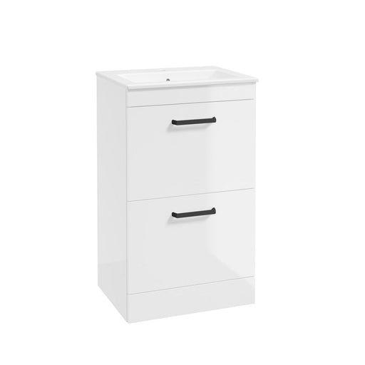 Sonas Corta 2 Drawer Compact Floorstanding Vanity Unit