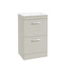 Sonas Corta 2 Drawer Compact Floorstanding Vanity Unit