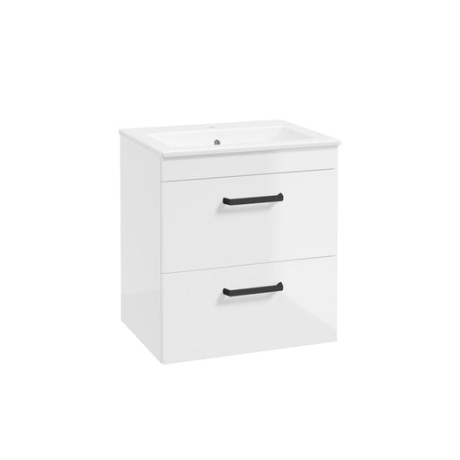 Sonas Corta 2 Drawer Wall Hung Vanity Unit With Basin