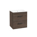 Sonas Corta 2 Drawer Wall Hung Vanity Unit With Basin