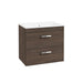 Sonas Corta 2 Drawer Wall Hung Vanity Unit With Basin