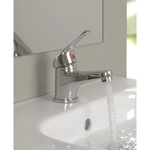 Sonas Cosmos Basin Mixer Tap With Click Clack Waste - Chrome