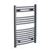 Sonas Curved Heated Towel Rail - 800mm X 600mm / Anthracite