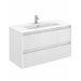 Sonas Dijon 2 Drawer Vanity Unit With Slim Basin - Gloss