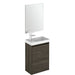 Sonas Dijon 450mm 1 Door Cloakroom Wall Hung Vanity Unit