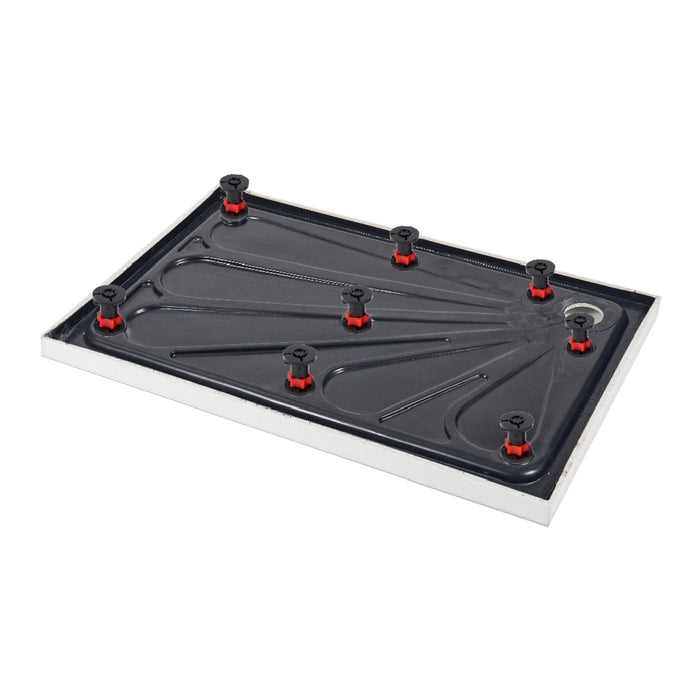 Sonas Kristal Easy Plumb Shower Tray Panel Kit with Adjustable Legs