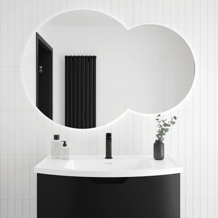 Sonas Echo Eclipse Illuminated LED Mirror with Demister - 800mm x 1150mm