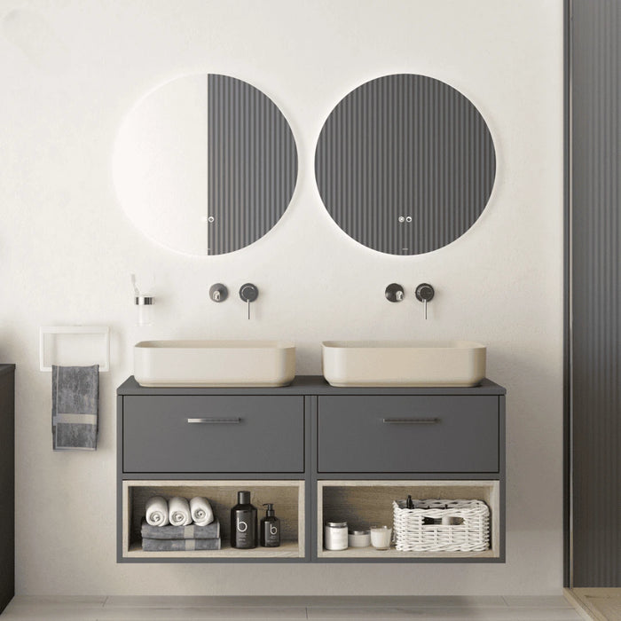 Sonas Echo Round Illuminated LED Mirror with Demister