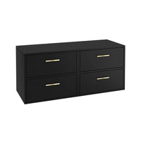 Sonas Finland 1200mm 4 Drawer Wall Hung Vanity Unit