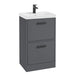 Sonas Finland 2 Drawer Floorstanding Vanity Unit With Basin