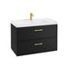 Sonas Finland 2 Drawer Wall Hung Vanity Unit With Basin &