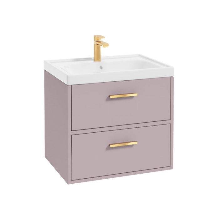 Sonas Finland 2 Drawer Wall Hung Vanity Unit With Basin &