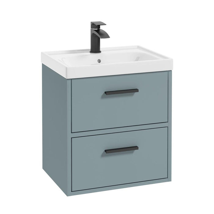 Sonas Finland 2 Drawer Wall Hung Vanity Unit With Basin &